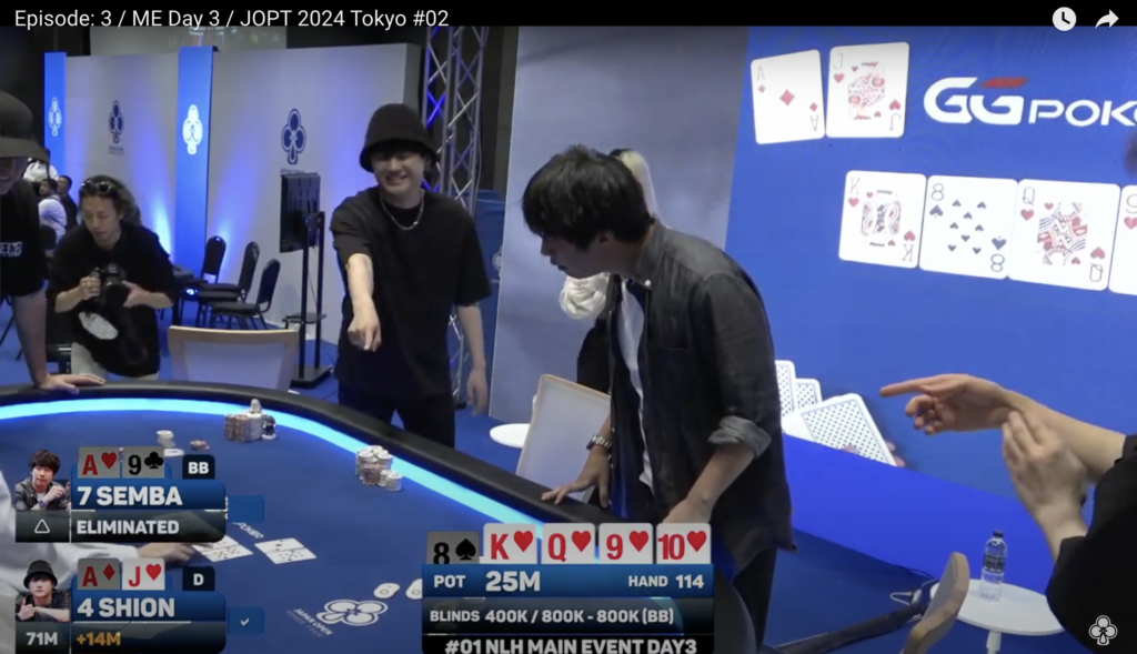 JOPT 2024 Tokyo #02 Main Event優勝はShionさん！優勝プライズ 