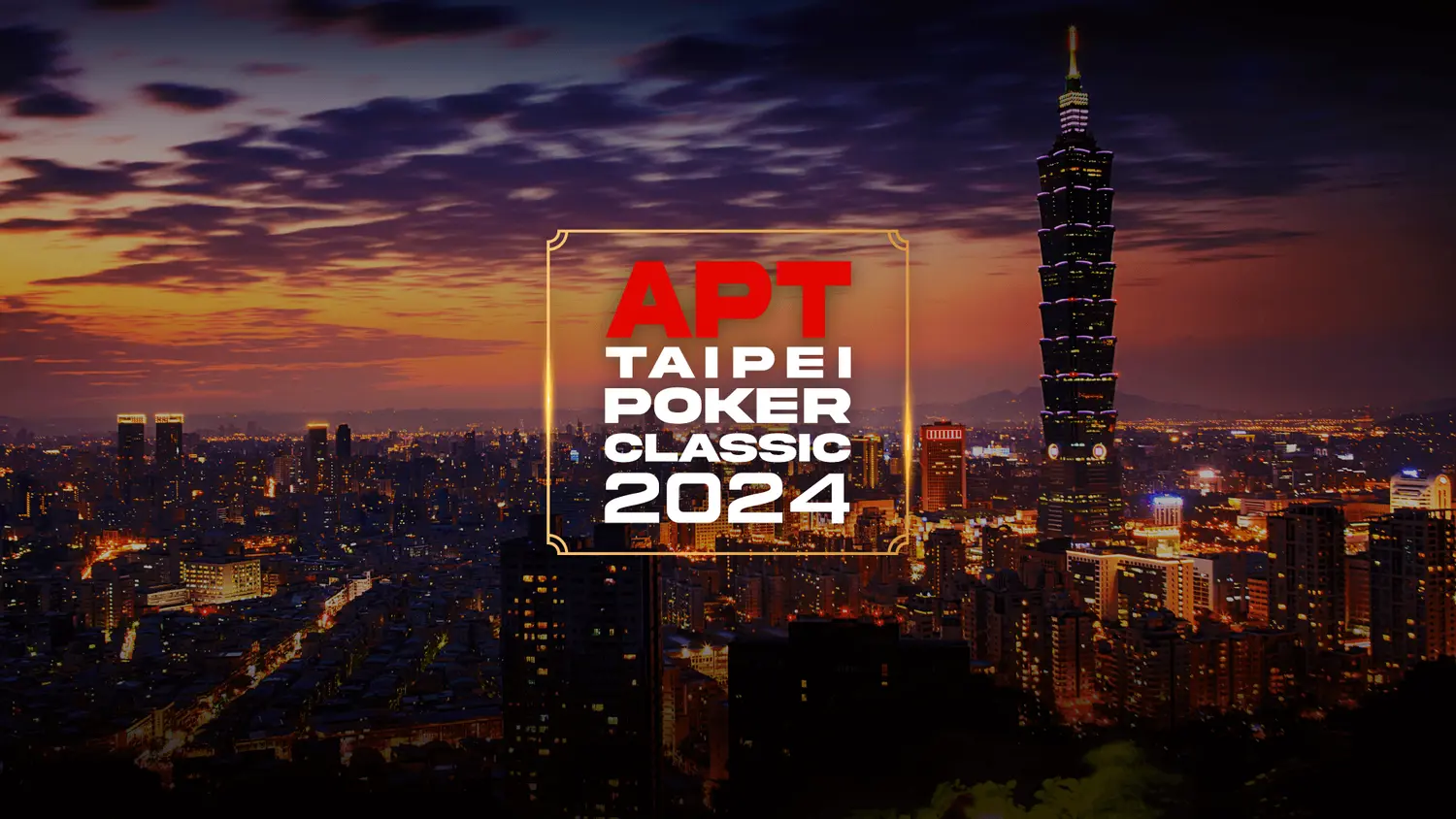 【台湾】APT Taipei Poker Classic（9/27~10/7）