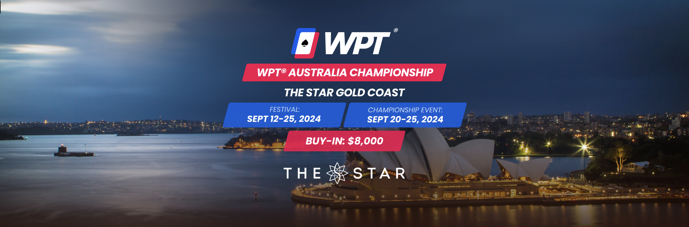 【オーストラリア】WPT Australia（9/12~9/25）